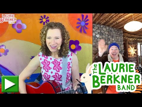 "I Saw A Butterfly" by The Laurie Berkner Band | Footage from the LIVE Springtime Party Concert