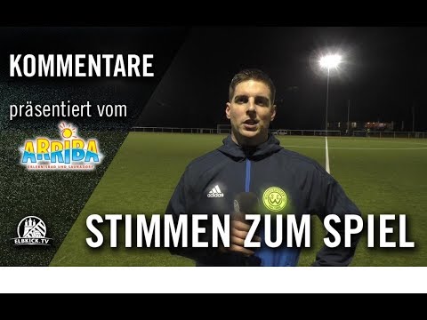 Die Stimmen zum Spiel | Willinghusener - Concordia (16. Spieltag. Kreisk.) | Präsentiert von ARRIBA
