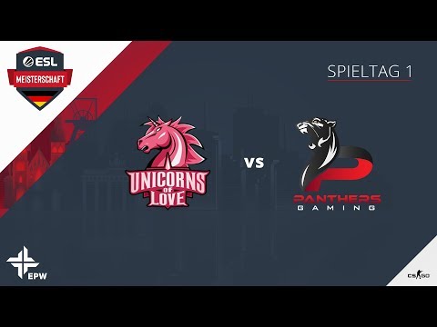 CS:GO - Unicorns of Love vs. PANTHERS Gaming - ESL Sommermeisterschaft 2019 - Tag 1 - Inferno