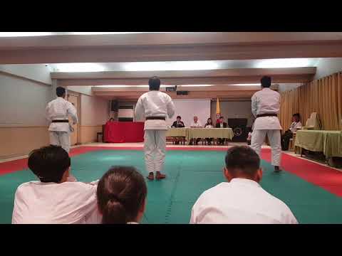 SKIF Dan Grading with Shuseki shihan Manabu Murakami.
