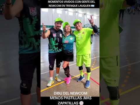 el Dibu del NEWCOM y sus amigos en Trenque LAUQUEN