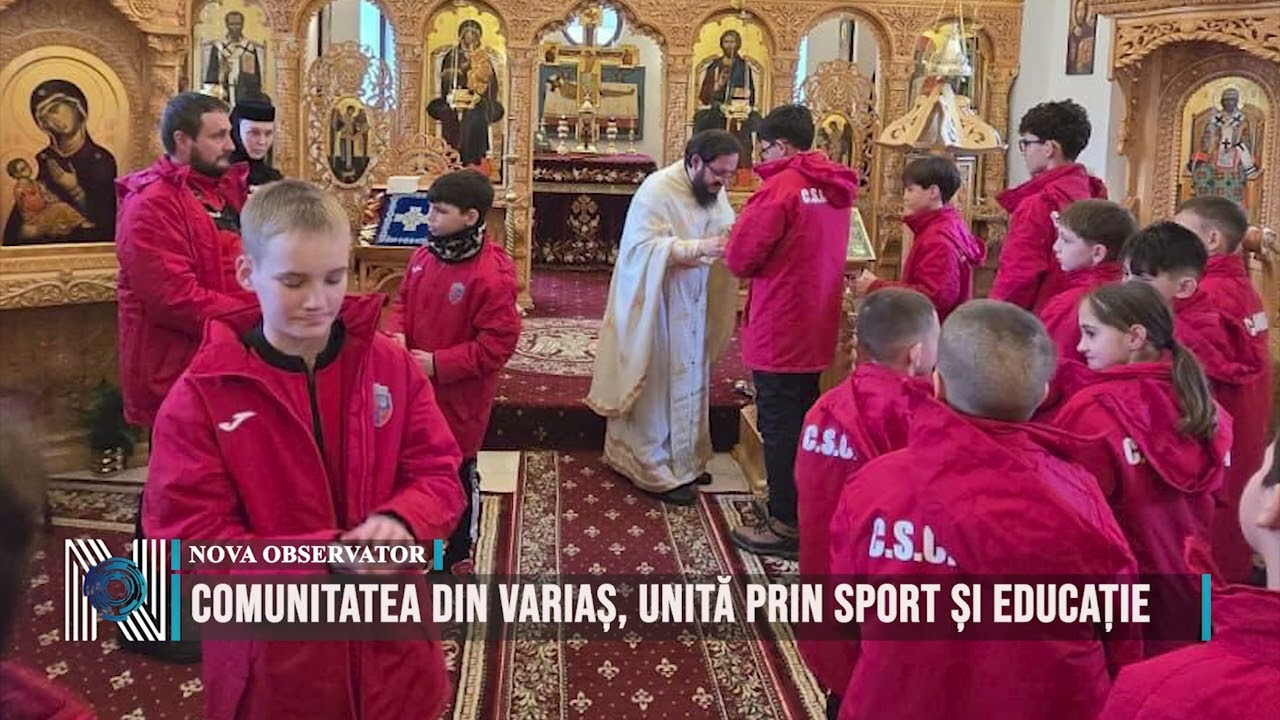 Comunitatea din Variaș, unită prin sport și educație