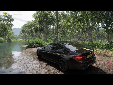 Went Through The Jungle In Forza Horizon 5 With My New Bmw M5