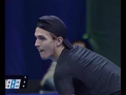 MAGYAR TENISZBRAVÚR POZSONYBAN  AZ ELVESZTETT FINÁLÉ ELLENÉRE PIROS ZSOMBOR  SELEJTEZŐBŐL DÖNTŐBE!/2