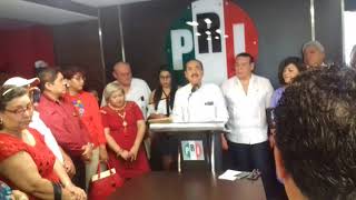 LEANDRO DE LA O
En su primer discurso como el nuevo dirigente provisional del CDE del PRI, Pedro