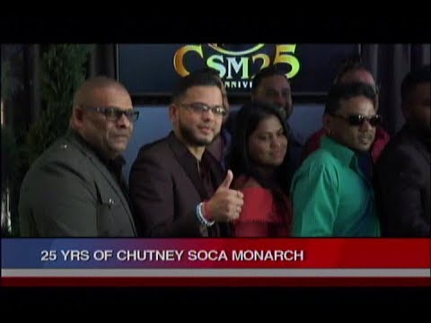 25 years of chutney soca monarch