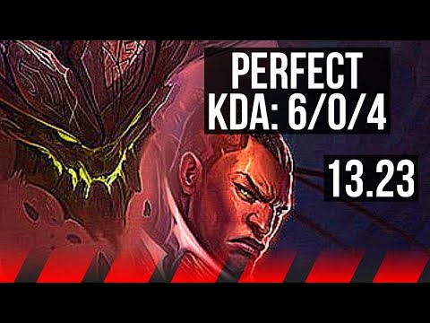 MALPHITE vs LUCIAN (TOP) | 6/0/4, Dominating | KR Master | 13.23