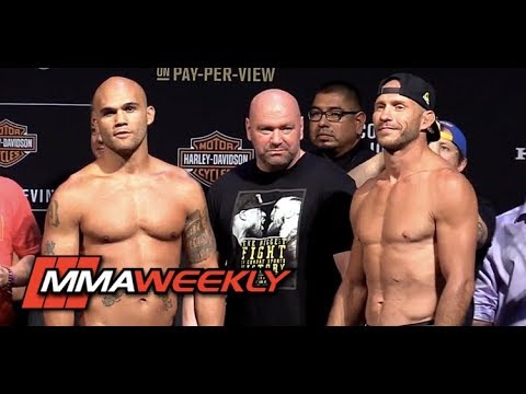 Robbie Lawler vs. Donald 'Cowboy' Cerrone: UFC 214 Weigh-in and Staredown