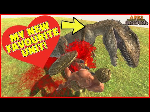 My new favourite unit! ❤CARCHARODONTOSAURUS❤ | Animal Revolt | ARBS