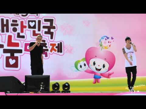 [4K] 20141012 언터쳐블(Untouchable) 제5회 대한민국 나눔대축제 축하공연 리허설 - 03.배인 (VAIN)