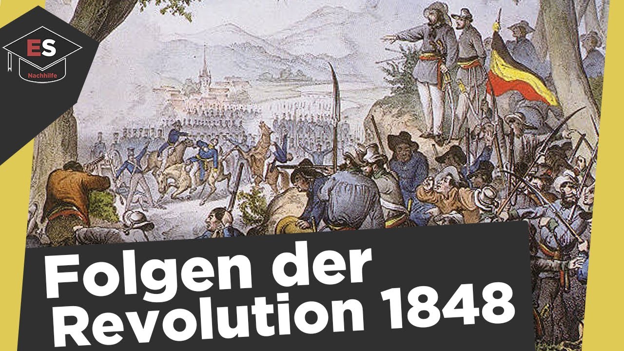 Folgen der Deutschen Revolution 1848/49 einfach erklärt- Errungenschaften- Bedeutung Märzrevolution!