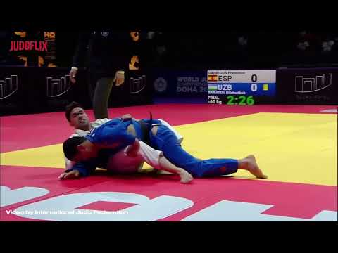 Francisco GARRIGOS vs Dilshodbek BARATOV | FINAL -60 World Judo Championships - Doha 2023