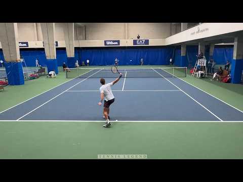The Danish Beast August Holmgren (ATP 180) too powerful for Enzo Couacaud | French Interclubs Pro A