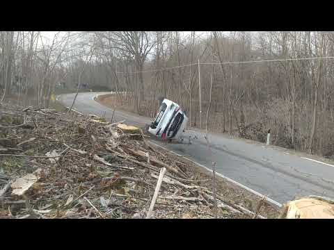 CRASH FACCO JACOPO DORIA NICOLA RALLY COLLI TREVIGIANI 2022 #peugeot208rally4 #rally4 #rc4n