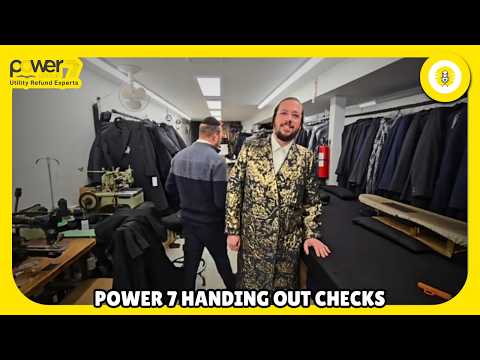 Power 7 Handing Out Checks - The Perlowitz Show