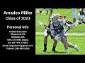 Amadeo Miller - Class of 2023 - Summer of 2020 Highlights
