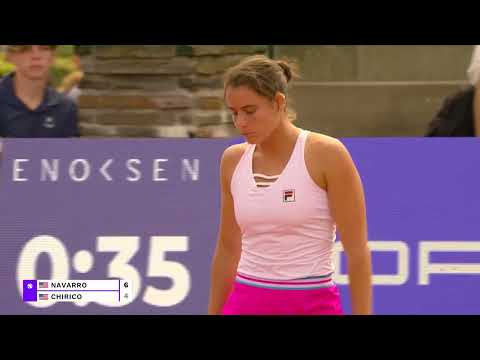 Highlights: Navarro vs Chirico - Semi final - Nordea Open WTA 2023