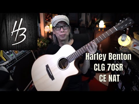 Totally affordable guitar for both stage and the studio!! The Harley Benton CLG 70SR CE NAT