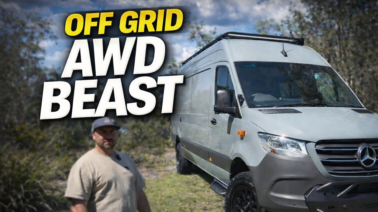 Highlander Custom Van This Custom Hinterlander Camper Van Cleverly Blends High-End Living ...
