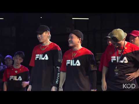 KOD World Cup 2018 - Canada vs China  || Top 8 Popping team battle