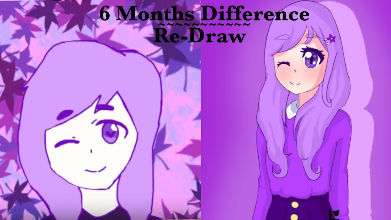 Purple Girl Re-Draw
