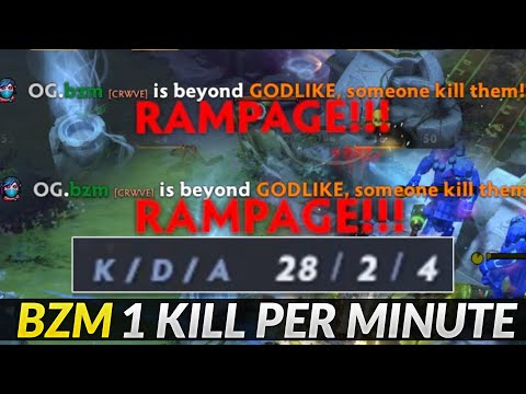 BZM 2x RAMPAGE Templar Assassin - REAL 1 kill per minute