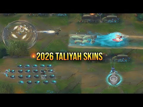 All Taliyah Skins Spotlight 2026 - Every Skin Reviewed (League of Legends)