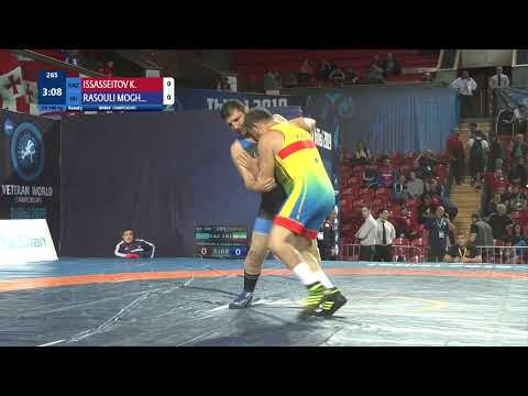 Round 3 GR - 100 kg: K. ISSASSEITOV (KAZ) v. A. RASOULI MOGH (IRI)