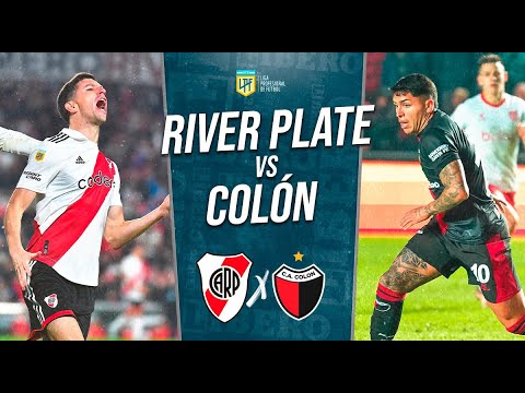 RIVER 2 - COLON 0 - PARTIDO COMPLETO (fecha 23)