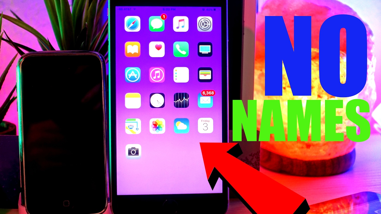 How to hide icon labels on iPhone? Tipseri