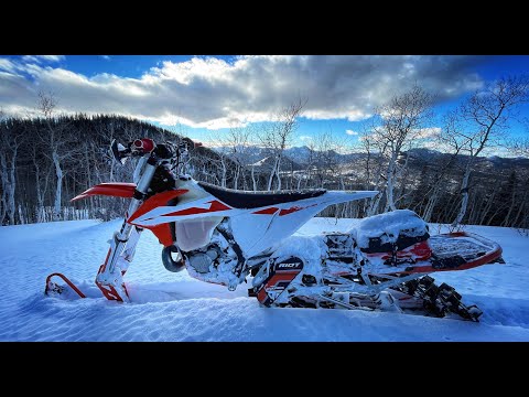 2021 Timbersled RIOT Velocity On KTM 300XC