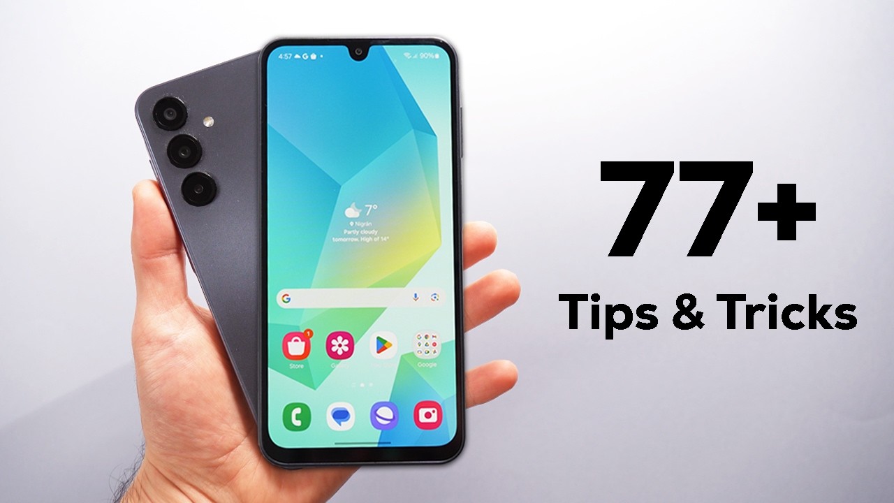 Samsung Galaxy A16 - 77+ Tips, Tricks & Hidden Features