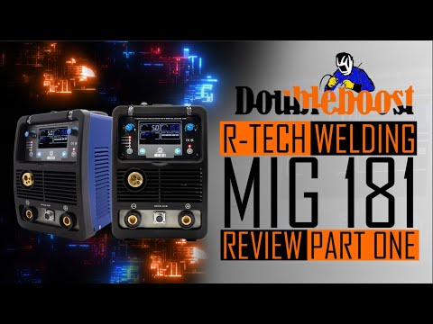 R-Tech MIG181 Digital MIG Welder Review Part 1