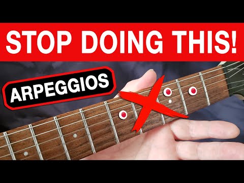 Stop Practicing Guitar Arpeggios Like This! (SAVE A FRIEND)