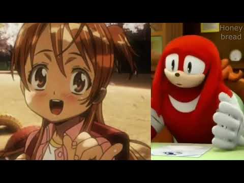 Knuckles rates Highschool of the Dead crushes