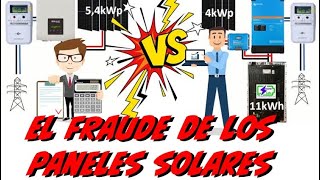 El fraude de los paneles solares