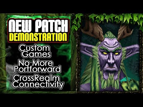 Warcraft 3 | Patch 1.30.2 LIVE! What's Changed? | Demonstration of Custom Games & Opinions