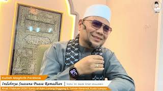 Download lagu “Indahnya Suasana Puasa Ramadhan' - Dato' Dr. Badli Shah Alauddin mp3
