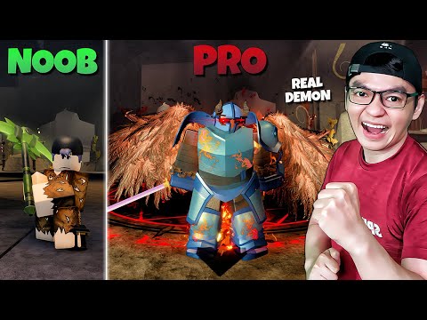 AURA 1000%!! Dapat Class DEMON Terkuat & Lawan Boss Dungeon Terdalam 🌋💀🔥 | The Forge Indonesia