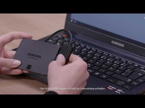 Notebook-Festpatte durch SSD ersetzen | Samsung