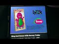 Barney Sing And Dance With Barney Barney Lyrick Studios Marina Kiki Wedding 1999