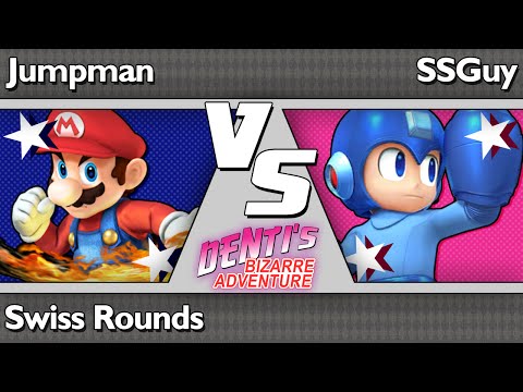 DBA1 Smash 3DS - Jumpman (Mario) vs SSGuy (MegaMan) - Swiss Rounds