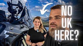 Why?! No one comes to Norway from the UK by motorcycle?