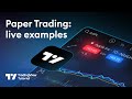 Paper Trading On TradingView Tutorial