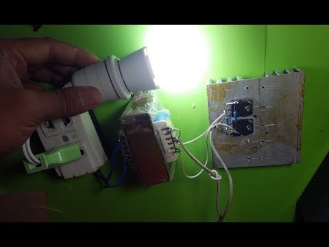 idea Save Movey-How to make inverter 12v to 220v using transistor d718 | How to make simple inverter Video