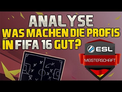 FIFA 16 | ESL MEISTERSCHAFT Winterseason | ANALYSE: Was machen die PROFIS in FIFA 16 richtig?