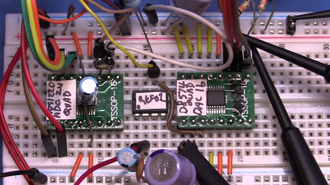 The Modular Bench Power Supply ++, Arduino UNO and precision ADC, DAC + MDO3000 I2C debugging
