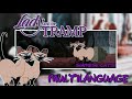 Lady And The Tramp Siamese Cats One Line Multilanguage