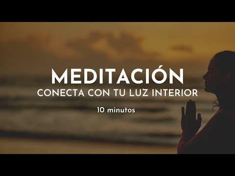 Meditación guiada Conecta con tu LUZ INTERIOR | 10 minutos meditación Gabriela Litschi