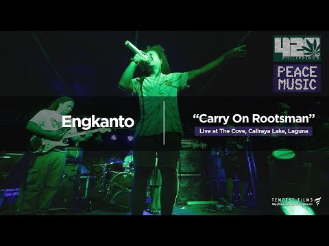 O-Shen - Carry On Rootsman (Live Cover by Engkanto w/ Lyrics) - 420 Philippines Peace Music 6